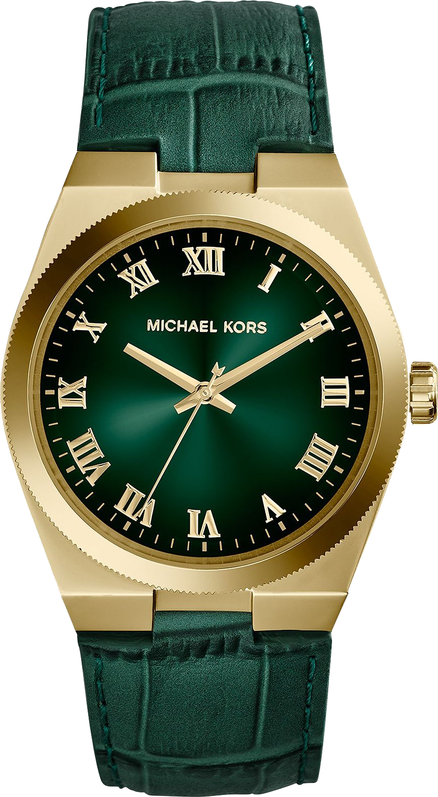 đồng hồ MICHAEL KORS CHANNING MK2356 GREEN LEATHER UNISEX 38MM