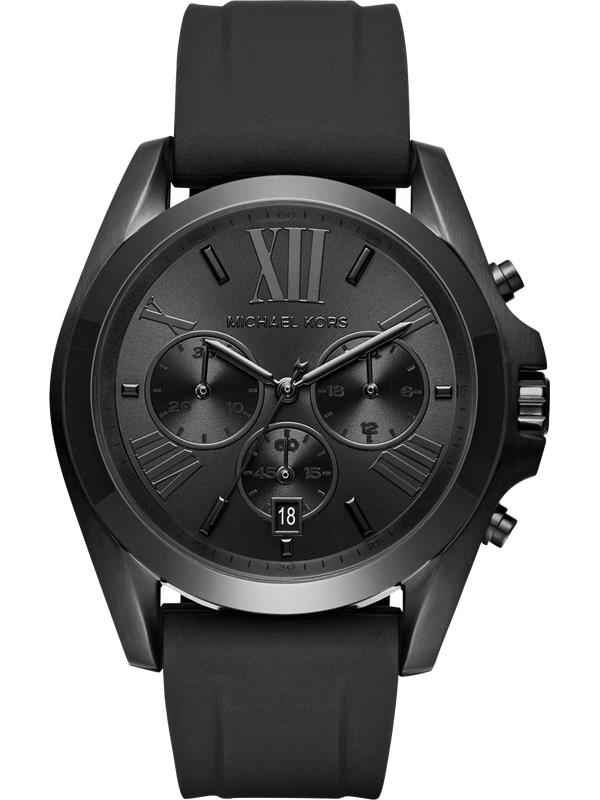 đồng hồ MICHAEL KORS BRADSHAW BLACK-TONE WATCH 47MM