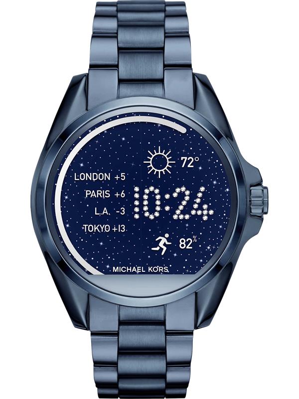 đồng hồ Michael Kors Bradshaw Blue Smartwatch 44.5mm