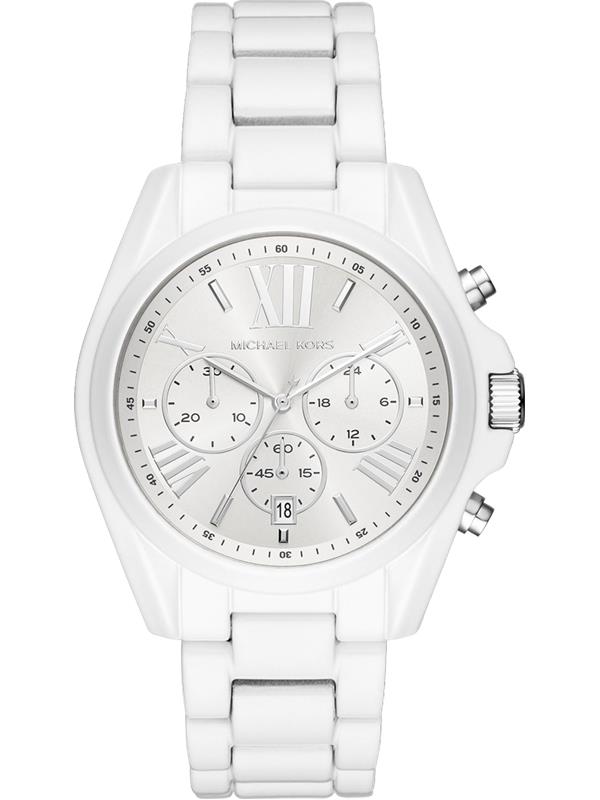 đồng hồ MICHAEL KORS BRADSHAW WHITE COATING WATCH 42MM