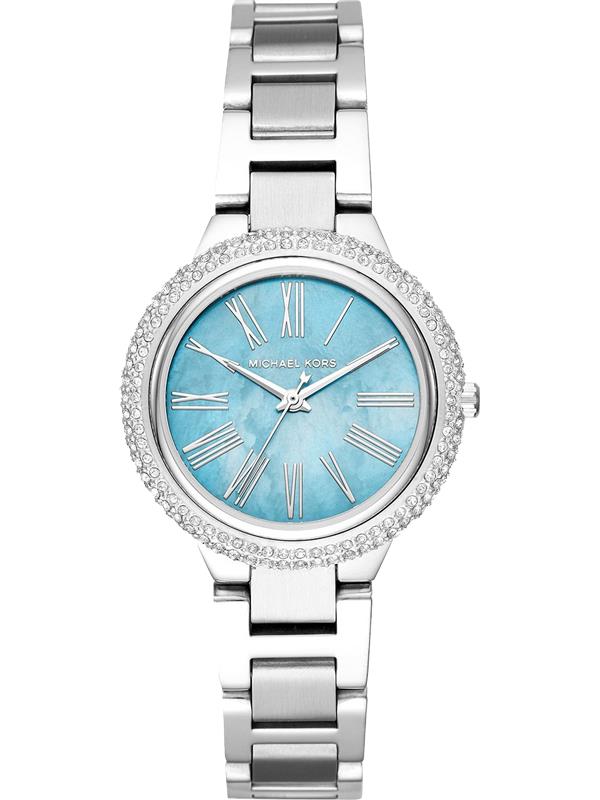 đồng hồ MICHAEL KORS MINI TARYN PAVÉ SILVER-TONE WATCH 33MM