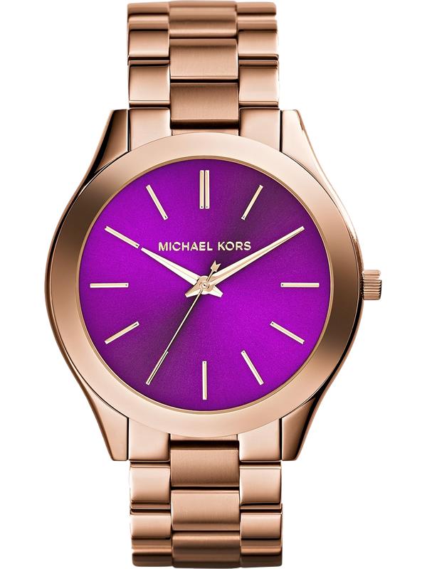 đồng hồ MICHAEL KORS RUNWAY SLIM ROSE GOLD WOMEN'S 42MM