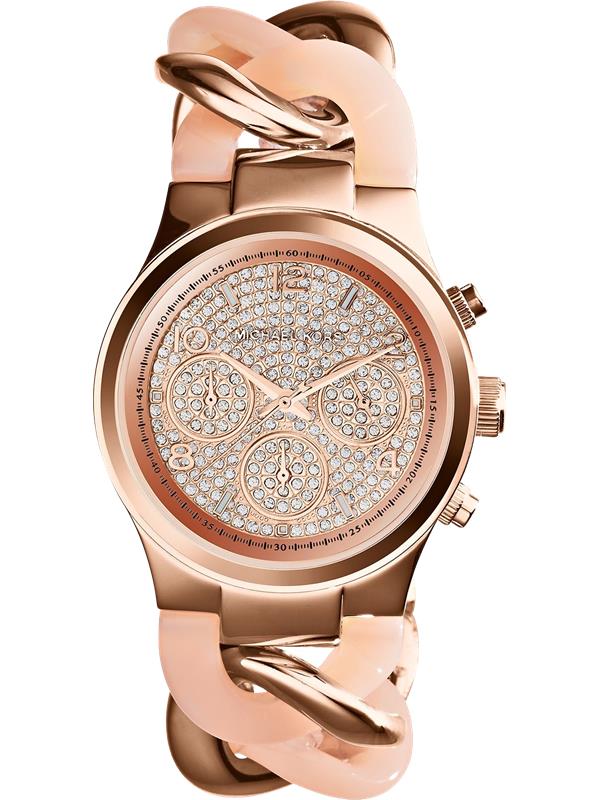 đồng hồ MICHAEL KORS RUNWAY TWIST ROSE GOLD LADIES 38MM