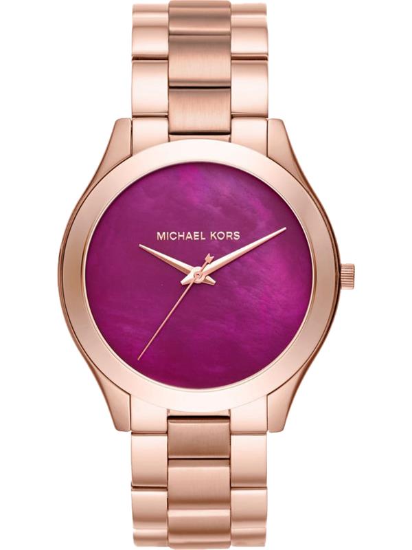 đồng hồ MICHAEL KORS WOMEN'S SLIM RUNWAY PINK 42MM