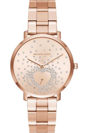 Michael Kors Women's Jaryn Rose Gold-Tone Two-Hand Watch, 47% OFF