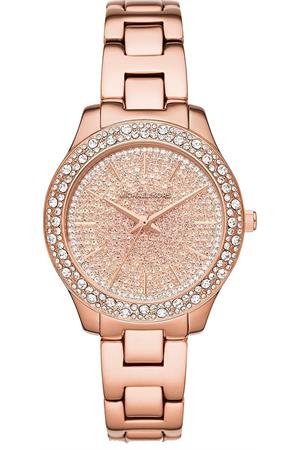 Đồng hồ Michael Kors Liliane Rose Gold-Tone Watch 36mm