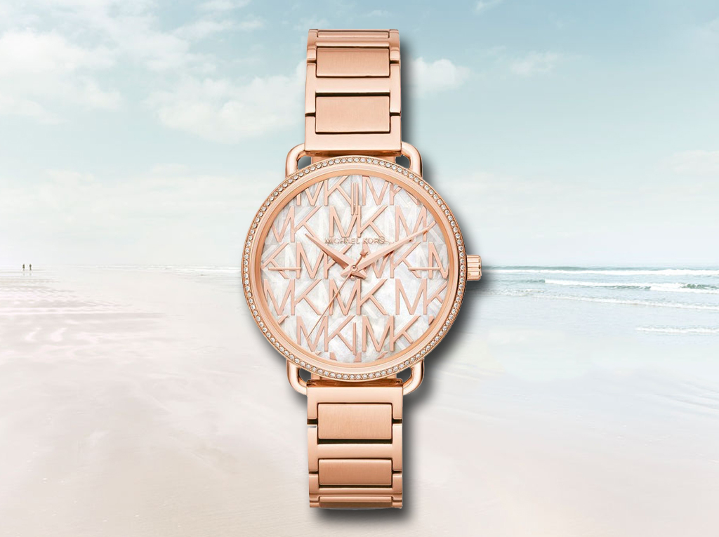 Đồng hồ Michael Kors Portia Rose Gold Watch 37mm