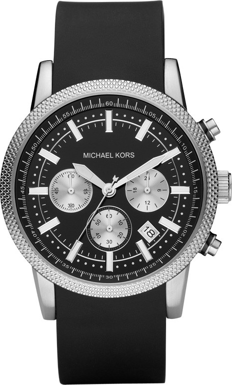  Michael Kors Scout Black Tone Chronograph Watch 44mm
