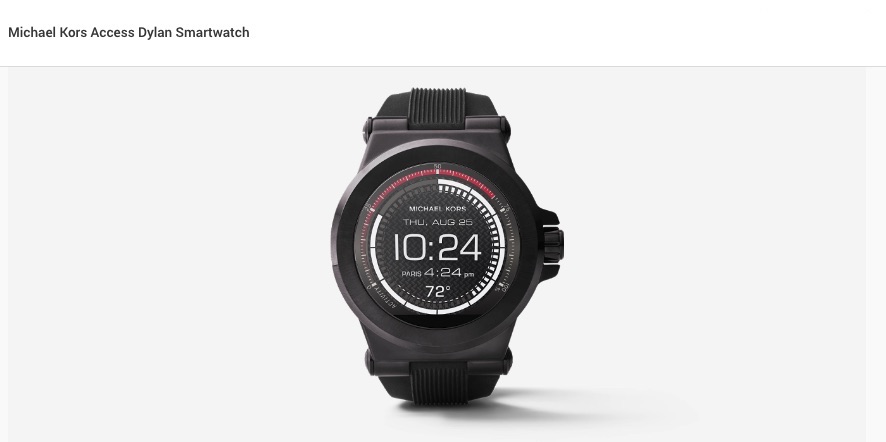 Đồng hồ thông minh dành cho nam - Michael Kors Smartwatch Dylan