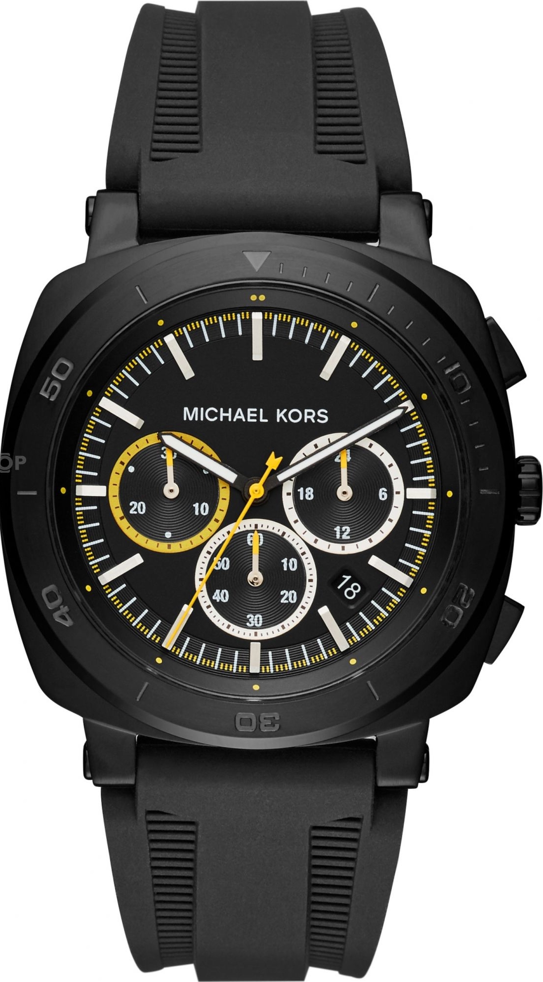 Michael Kors Bax Silicone Watch 43mm