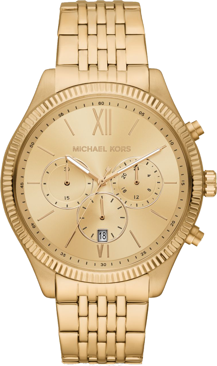 Đồng hồ Michael Kors Benning Gold-Tone Watch 43mm