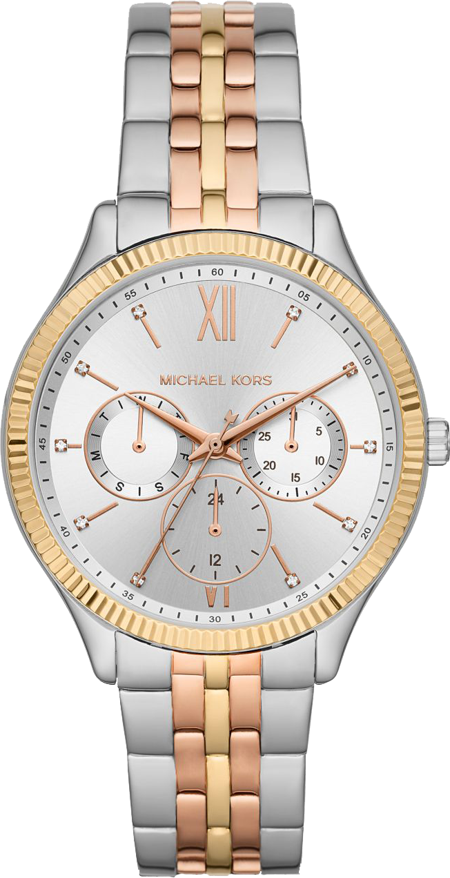 Michael Kors Benning Tri-Tone Watch 39mm