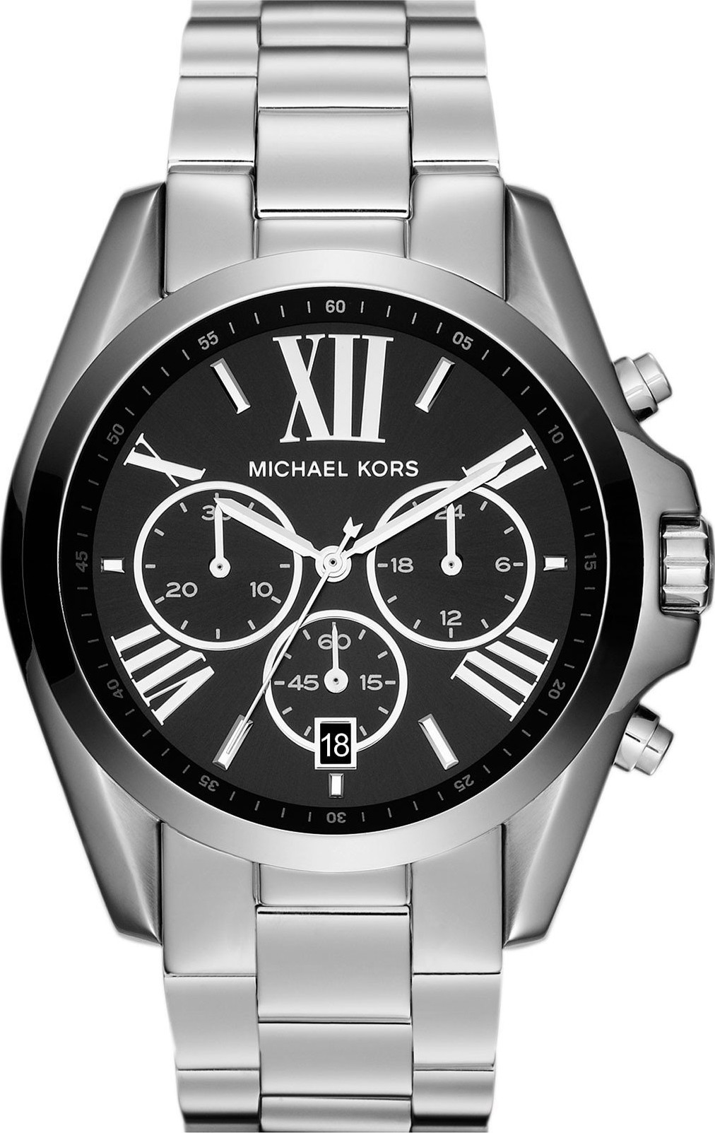 Michael Kors Bradshaw Chronograph Black Watch 43mm