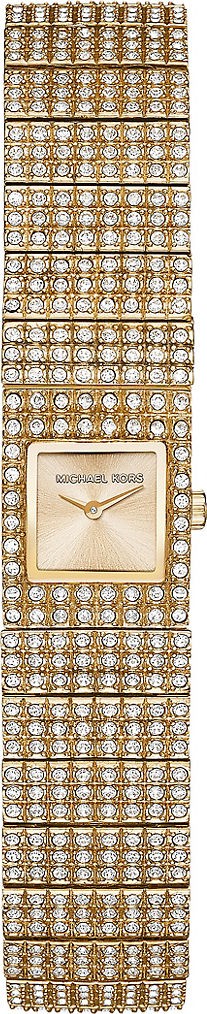 Đồng hồ Michael Kors Cabrina Pave Gold Ladies Watch 10x10mm