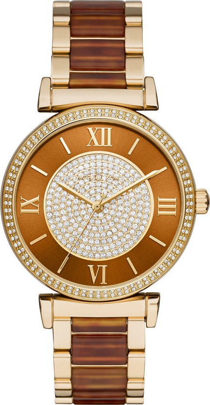 Michael Kors Catlin Tortoise Ladies Watch 38mm