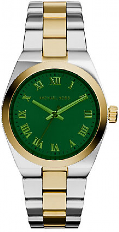 Michael Kors Channing Green Tone Ladies Watch 33mm