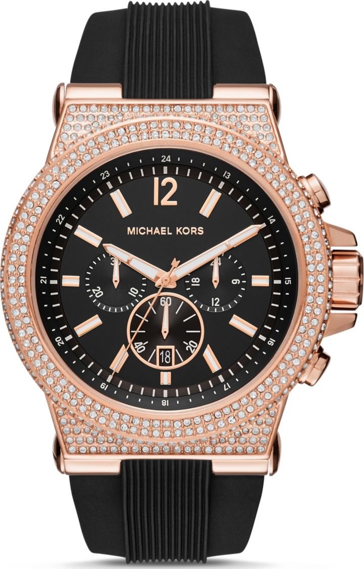 Michael Kors Dylan Rose Gold Watch 48mm