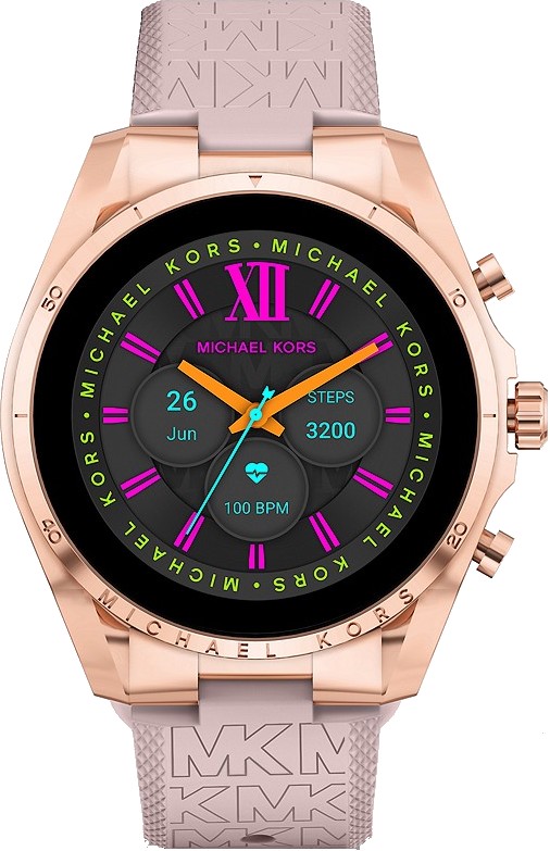 Michael Kors Gen 6 Silicone Smartwatch Watch 44mm