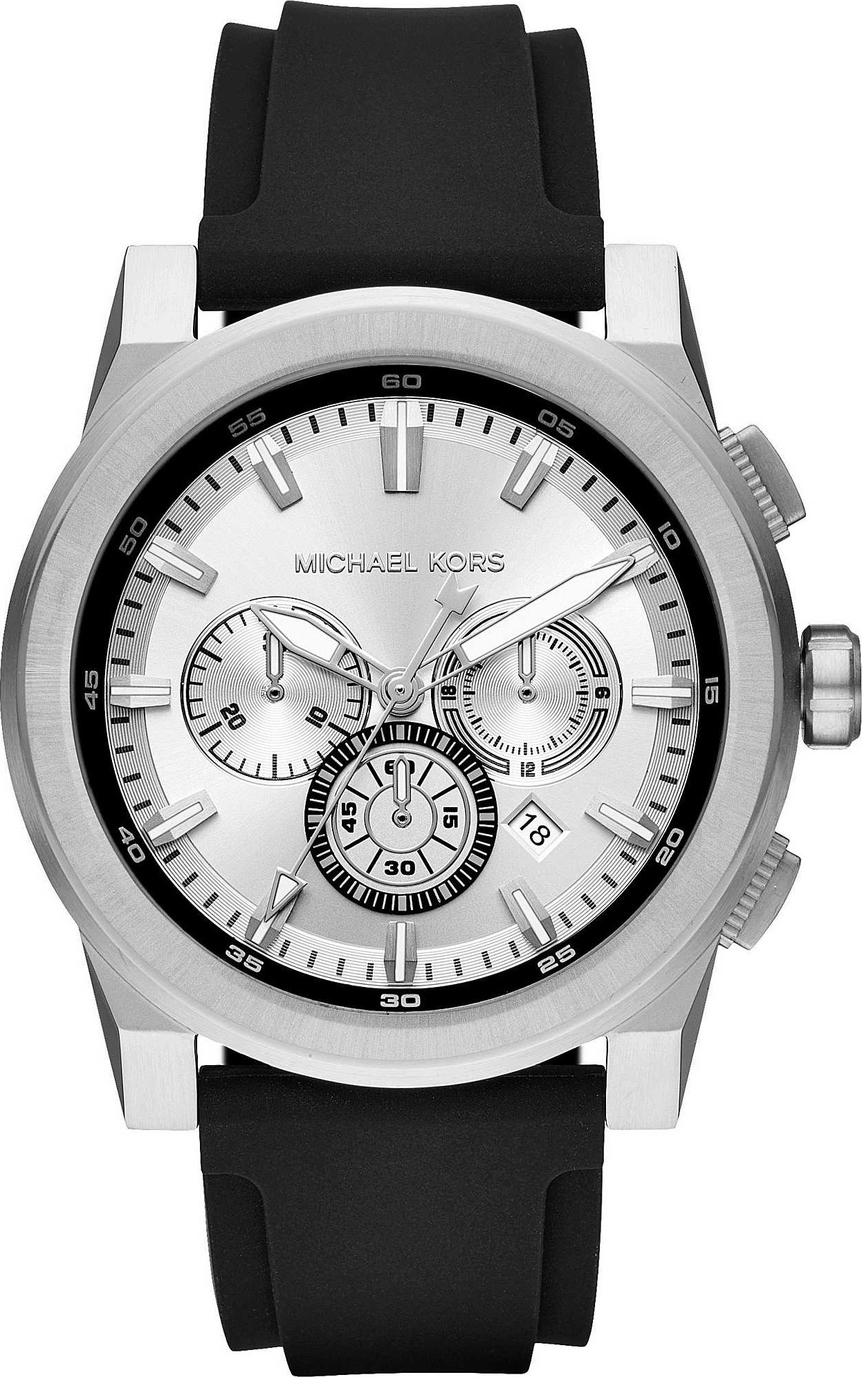 Michael Kors Grayson Silicone Watch 47mm