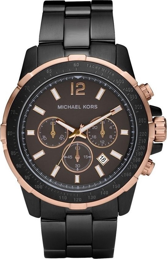 Michael Kors Grayson Gunmetal Watch 46mm