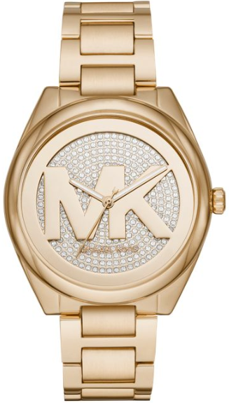 Michael Kors Janelle Gold Tone Watch 42mm