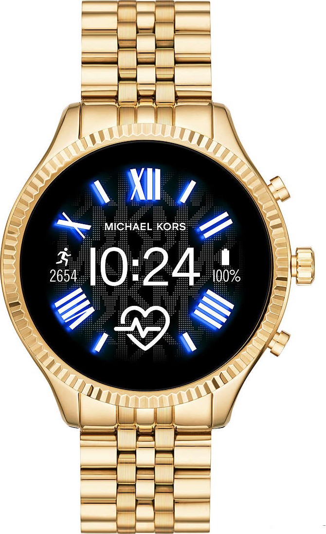 Michael Kors Smartwatch Gold Tone Watch 44mm