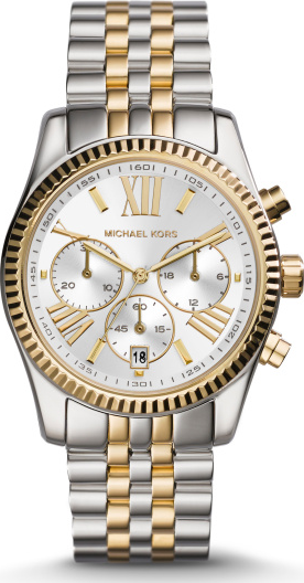 Michael Kors Lexington Two Tone Ladies Watch 38mm 