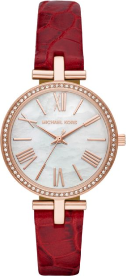 Michael Kors Maci Three-Hand Red Watch 34mm