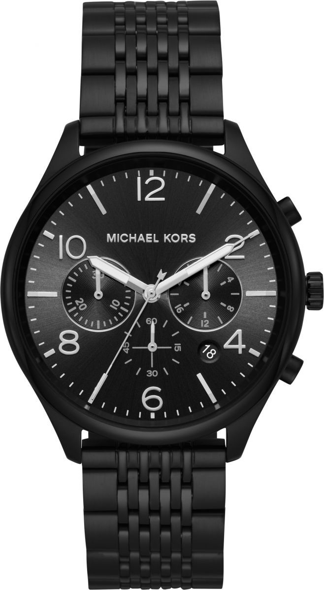 Michael Kors Merrick Black-Tone Watch 42mm