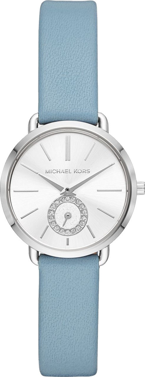 Michael Kors Petite Portia Silver-Tone Watch 28mm