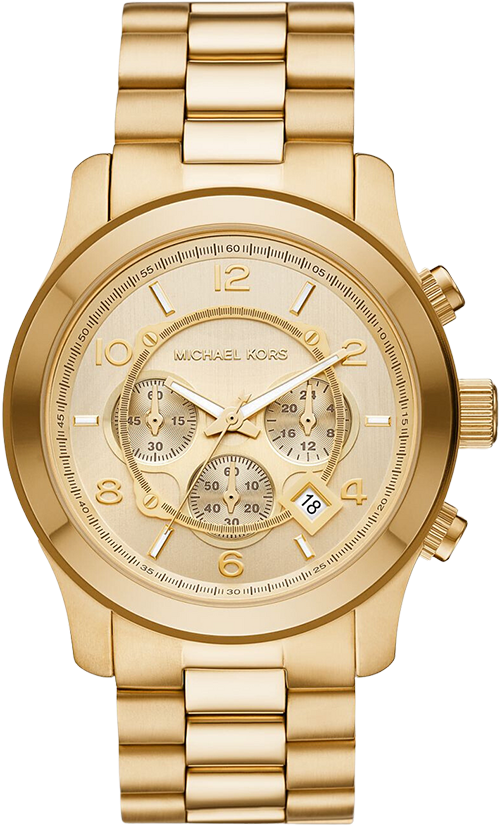 Michael Kors Runway Gold-Tone Watch 45mm