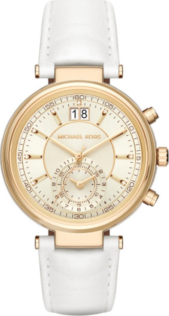 Đồng hồ Michael Kors Sawyer Gold-Tone Watch 39mm