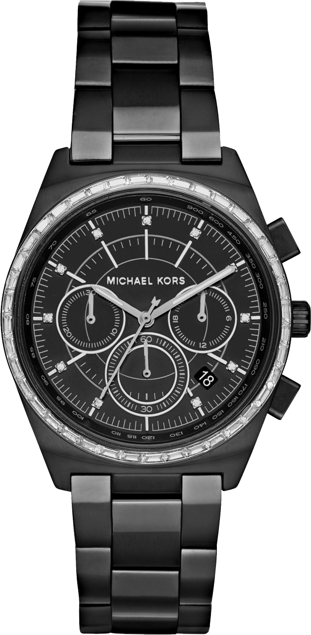 Michael Kors Vail Black-Tone Watch 38mm