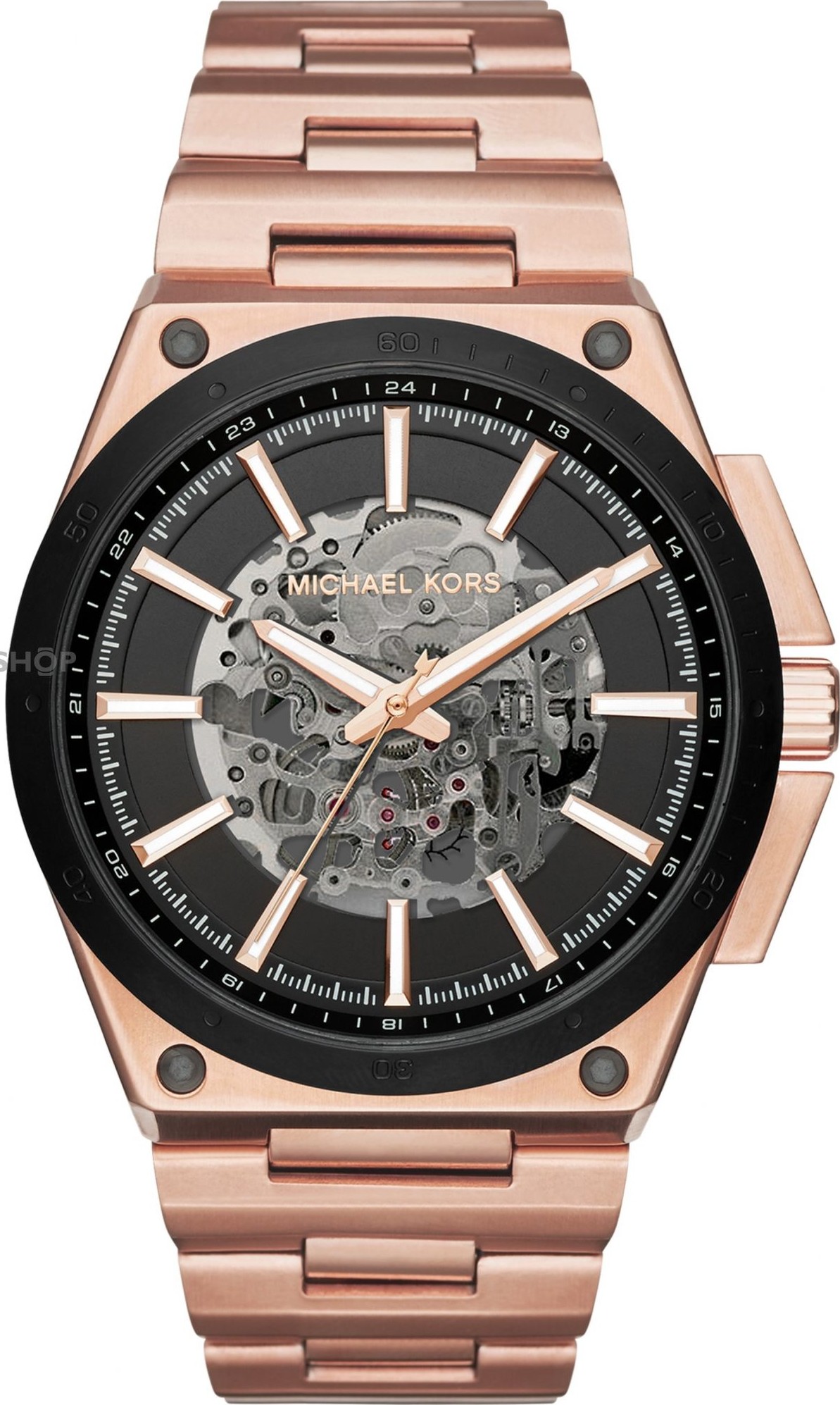 Michael Kors Wilder Rose Gold Tone Men Watch 44mm