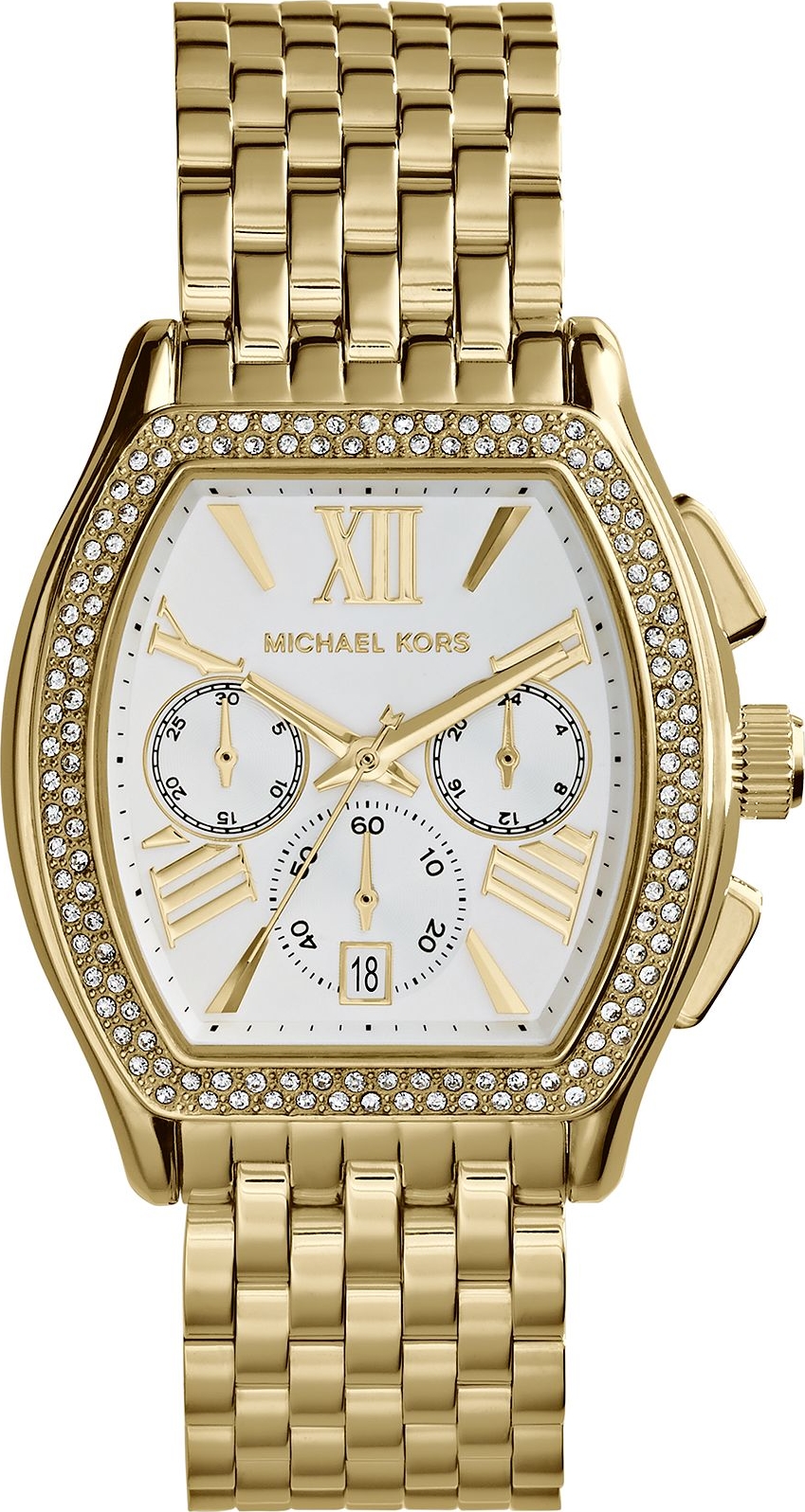 Michael Kors Amherst Gold Tone Women Watch 38mm