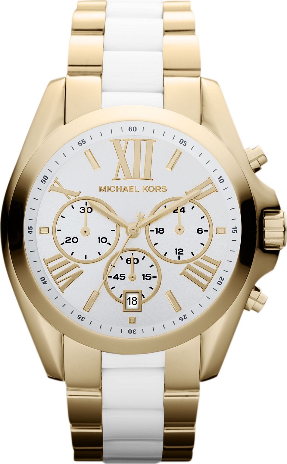Michael Kors Bradshaw Two Tone Men Watch 43mm