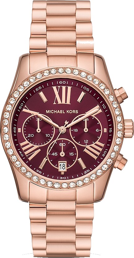Michael Lexington Chronograph Red Watch 38mm